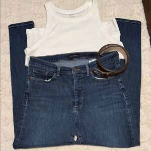 Banana Republic Blue Jeans / Mid-Rise Skinny.  Size 29
